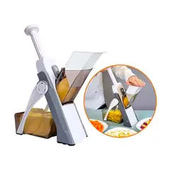 GENERICO - Picador de Verduras Cortador de Papa Multifuncional