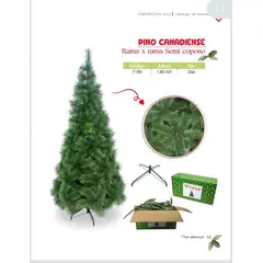 GENERICO - ARBOL CANADIENSE SEMI-COPOSO 180MT 266 TIPS