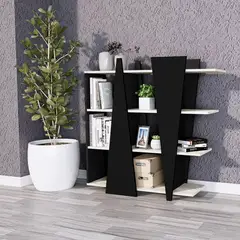 TU MESITA - Estante Moderno Nataly color NegroCeniza