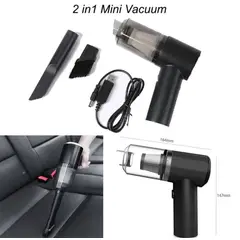 OEM - Mini Aspiradora 2 en 1 Recargable para Hogar y Coche