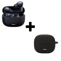 XIAOMI - Redmi Buds 6 Lite Negro + Funda de Silicona Negro