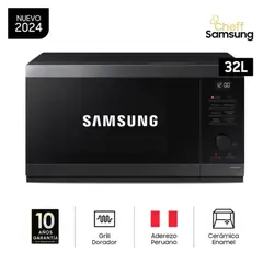 SAMSUNG - Horno Microondas 32L MG32DG4524AGPE Negro