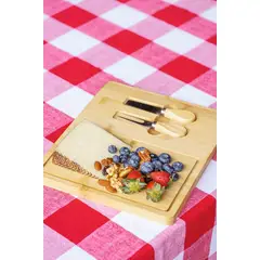 MAP DESIGN HOME - Tabla de Quesos con Utensilios 25x30 cm