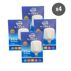GENERICO - Pack x4 Focos Bombillas led de 50W High Power