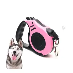 GENERICO - Correa de Mascotas Retractil de 5m Rosado Y+Regalo Agendita