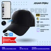 GENERICO - CAMARA GORRA ESPIA FULL HD WIFI GRABA AUDIO Y VIDEO