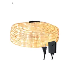 GENERICO - Manguera Tira Luces Led Navidad 10 Metros Impermeable Ambar