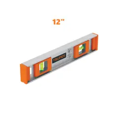Truper - Nivel Profesional de 12" de Mano Aluminio, TRUPER 17030