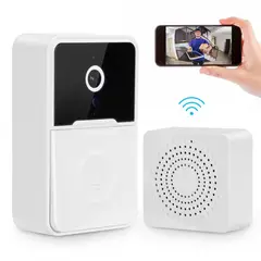GENERICO - TIMBRE INTELIGENTE INALAMBRICO WIFI CON CAMARA MODELO X3