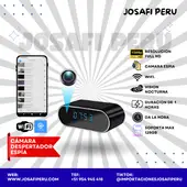 GENERICO - CAMARA RELOJ DIGITAL WIFI FULL HD CON VISION NOCTURNA