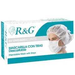 3M - 50 Mascarillas quirúrgica 3 capas 3 pliegues Caja