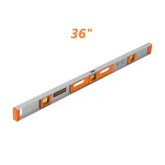 TRUPER - Nivel Profesional de 36" de Mano Aluminio, 17038