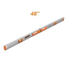 TRUPER - Nivel Profesional de 48" de Mano Aluminio, 17040