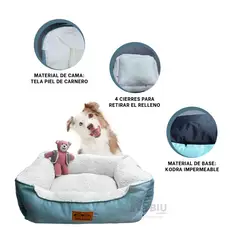 RYBIU IMPORT - Colchon Suave Verde Hade y Perla Talla L Y+Regalo Stickers