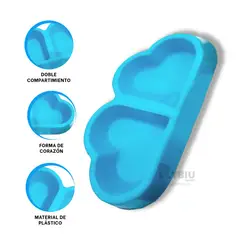 RYBIU IMPORT - Platillo para Gatos y Perros Celeste Y+Envoltorio de Regalo