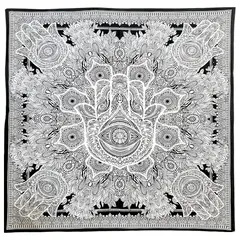 GENERICO - Mandala Manta para Playa Tayrona de Algodón