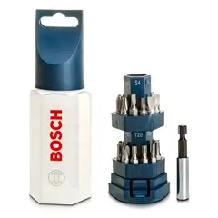 BOSCH - Puntas atornilladores destornilladores Big Bit Juego de 25 pzs