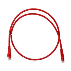 DIXON - Cable Patch Cord CAT 6 LSZH 1 Metro Rojo
