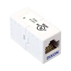 DIXON - Acoplador RJ-45 Cat 6 JE315A-C6/WH