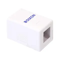 DIXON - Roseta Adosable RJ-45 1 puerto Blanco JE301/WH DIXON