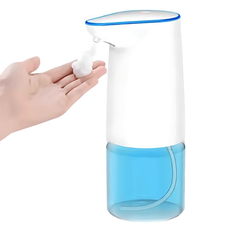 Dispensador de 500 ml recargable automático de jabón líquido en espuma
