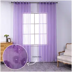 INSPIRA - Cortina de sala elegante 140 X 240 cm SET
