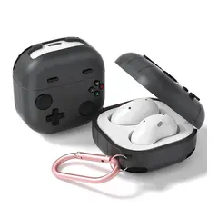 GENERICO - Case Estuche Funda para Galaxy buds Pro Diseño Negro