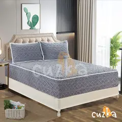 CASATEX - Protector De Colchón Impermeable Suave + 2 Fundas De Almohada KING