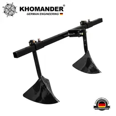 KHOMANDER - DOBLE SURCADOR PARA MOTOCULTOR -