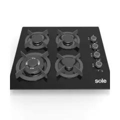 SOLE - Cocina Empotrable 4 Hornillas 60 cm SOLCO068