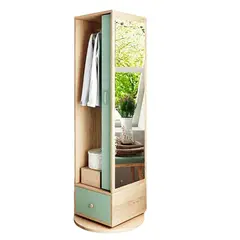 DIBA MUEBLES - Armario Giratorio con Tocador & Espejo Amara Carvallo -