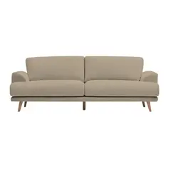 BH BARAKA HOME PREMIUM - Sofá Premium Carlow 3 Cuerpos - Beige Claro