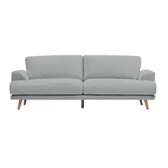 BH BARAKA HOME PREMIUM - Sofá Premium Carlow 3 Cuerpos - Gris Claro