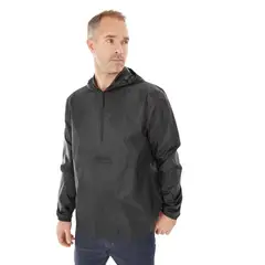 QUECHUA - Chubasquero de montaña y trekking - Negro - S - Negro - M