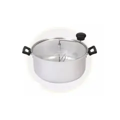 GENERICO - Olla Tostadora Porcorn Cancha Mani AluAnodizado 26cm