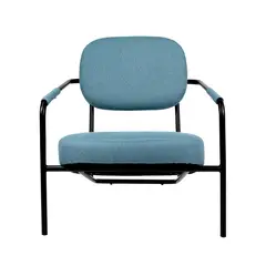 XION - Sillón Moderno Para Sala Tapizado Azul - Nirvana