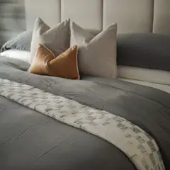 CLAUDIA RIVA HOME - Funda Edredón Terso Charcoal