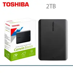 TOSHIBA - DISCO EXTERNO 2TB CANVIO BASICS