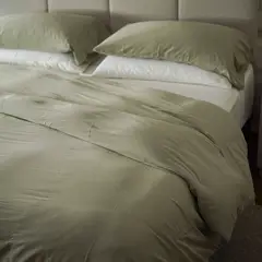 CLAUDIA RIVA HOME - Funda Edredón Terso Verde