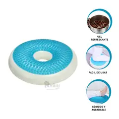 RYBIU IMPORT - Almohadilla para Clima Calor Funda Negra Y+Regalo Agendita