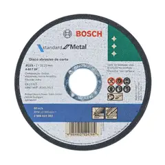 BOSCH - Disco Corte de Metal 4.5 " Standard 115 x 1 mm