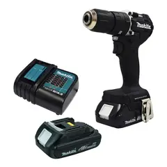 MAKITA - Taladro Perc 1/2" 18V BL + 2 Bat y Carg DHP487YX2B