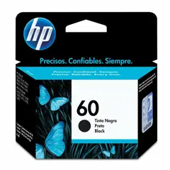 HP - Cartucho de Tinta 60 Negra Original