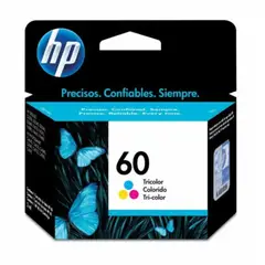 HP - Cartucho de Tinta 60 Tricolor Original