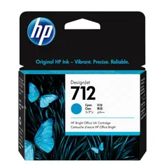 HP - Cartucho de Tinta HP DesignJet 712 Cian de 29 ml