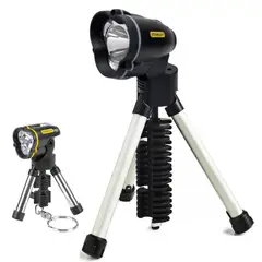 STANLEY - Linterna led con trípode + Linterna llavero linterna led