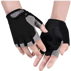 GENERICO - Guantes para Pesas GYM Negro Talla M