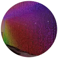 TECH - Smart Light Tipo Malla 3 x 2 metros con Control Aplicación