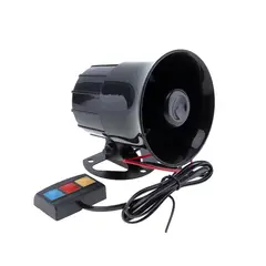 KAVTO - Sirena de 6 Tonos con Botón 12V Universal