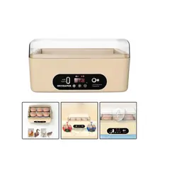 GENERICO - Mini Incubadora Automática Para 6 Huevos Con Ovoscopio